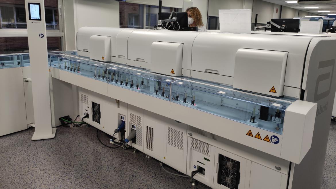 El Hospital público de La Princesa de la Comunidad de Madrid incorpora un nuevo Laboratorio de Análisis Clínicos de última generación